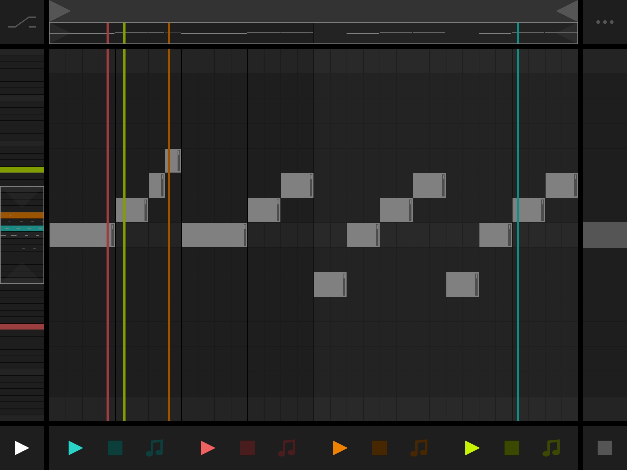 Fugue Machine : MIDI Sequencer screenshot 2