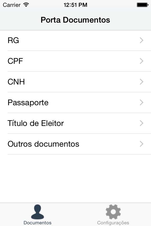 Porta Documentos App screenshot 2