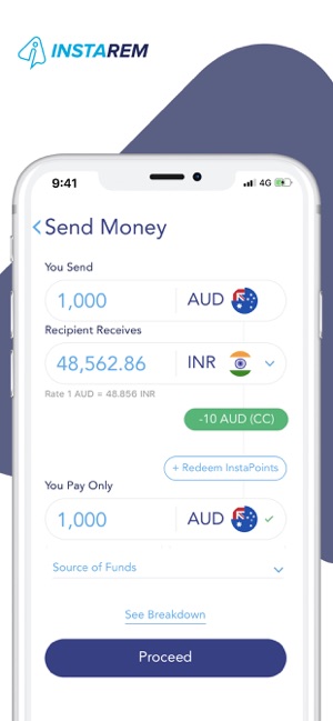 Instarem Send Money Overseas On The App Store - 