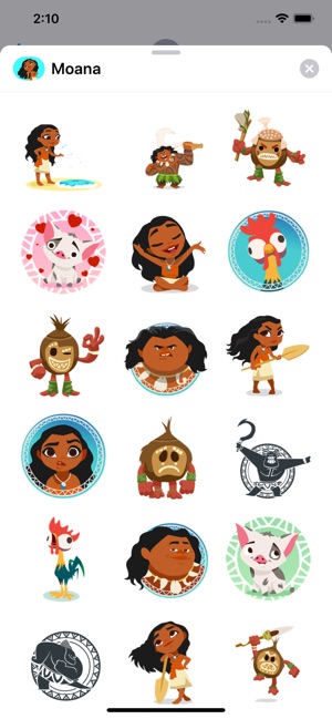 moana emoji iphone