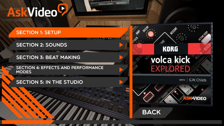 Explore Course for volca kick