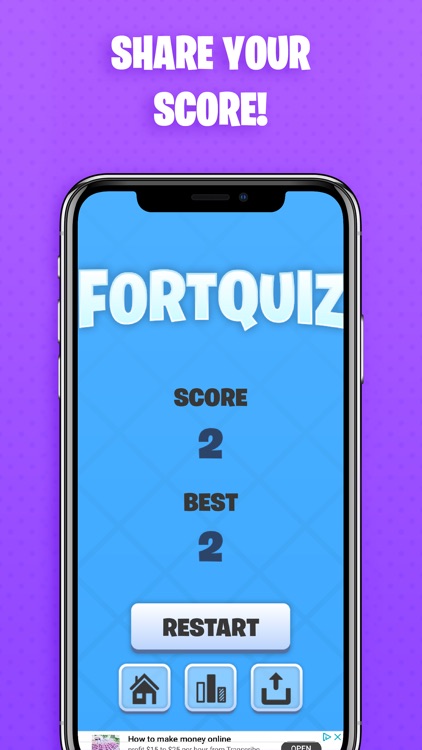 FortQuiz Trivia for Fortnight! screenshot-3