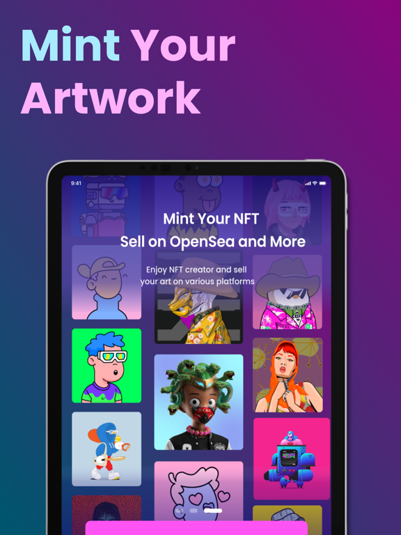 NFT Art Creator · screenshot 2