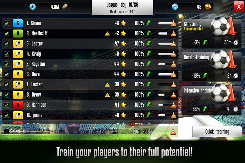 Football Champions Manager screenshot 4