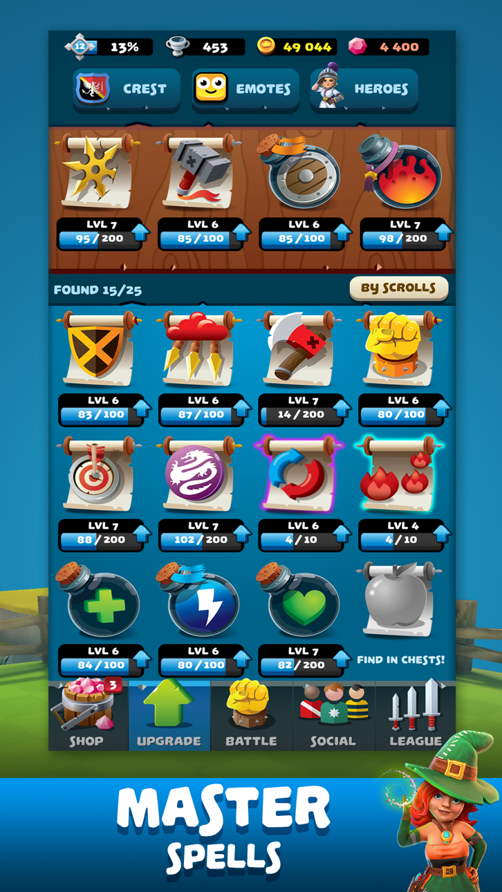 Knockdown Heroes Hack screenshot 4 - iOS game interface