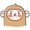 This is about a series of stickers, naughty monkey come and experience to share with your friends