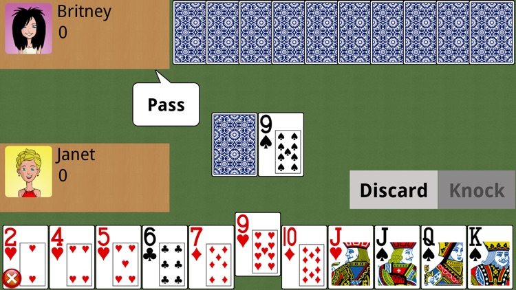 Gin Rummy.