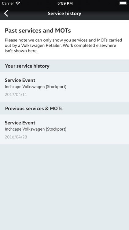 My Volkswagen screenshot-3