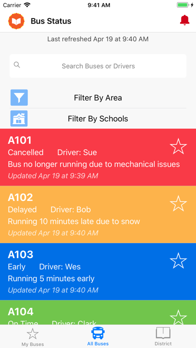 Bus Status screenshot 4