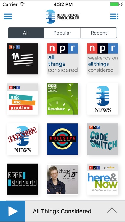 Blue Ridge Public Radio App screenshot-3