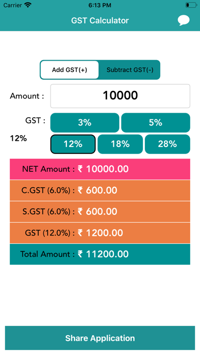 GST Calculator - India screenshot 3