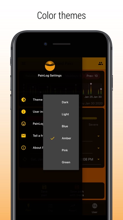 PainLog - migraine, pain, meds screenshot-5