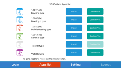 How to cancel & delete VQSCollabo Launcher from iphone & ipad 2