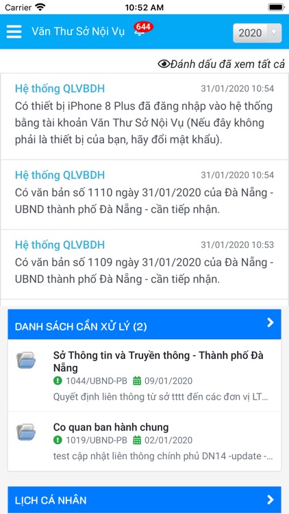 QLVBĐH Đà Nẵng