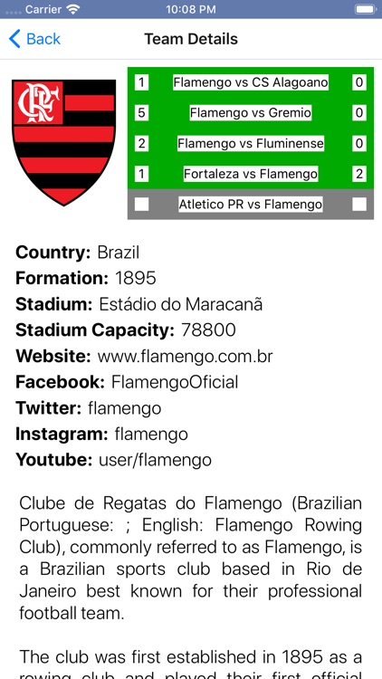InfoLeague - Brasileirao screenshot-4