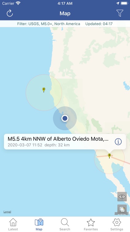 Earthquakes - Latest & Alert screenshot-4