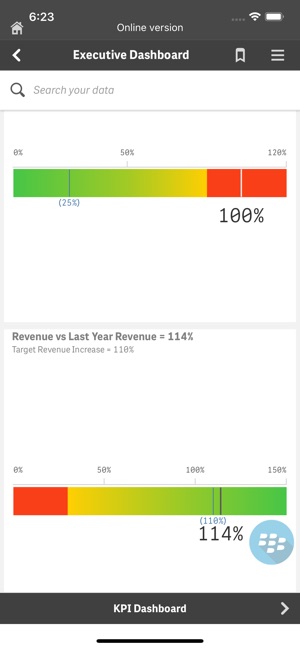 Qlik Sense for BlackBerry®(圖5)-速報App