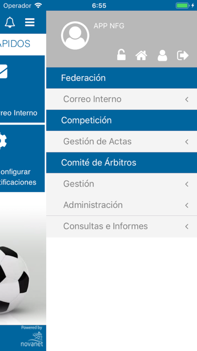 Intranet FRF screenshot 3