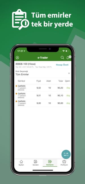 Garanti BBVA e-Trader(圖5)-速報App