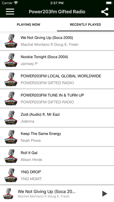 Power203fm Gifted Radio screenshot 2