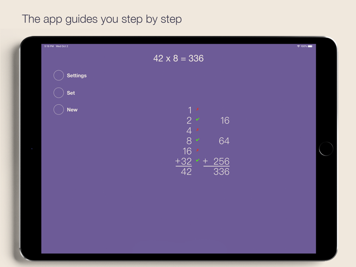 Egyptian Multiplication Method