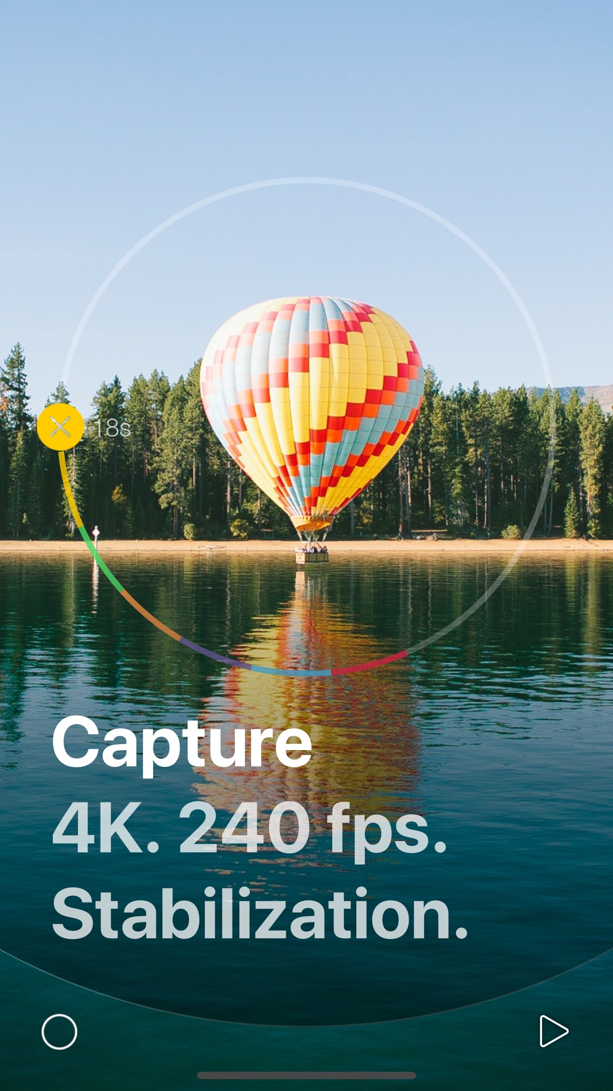 Screenshot do app Spark Camera - Video Editor