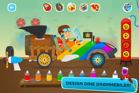 Racing for kids - cars & games screenshot 2