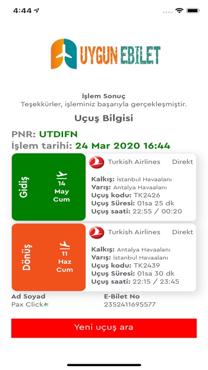 UygunEbilet screenshot-5