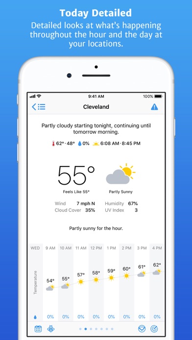 Partly Sunny - Weather Forecasts Screenshot 2