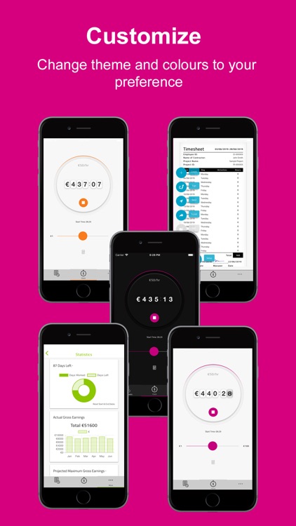 Money Clock & Timesheets screenshot-7