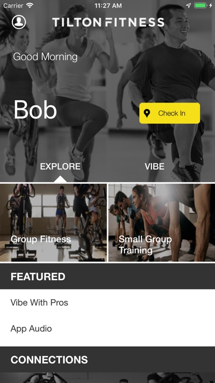 Tilton Fitness App