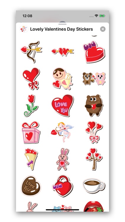 Lovely Valentine's Day Sticker screenshot-1