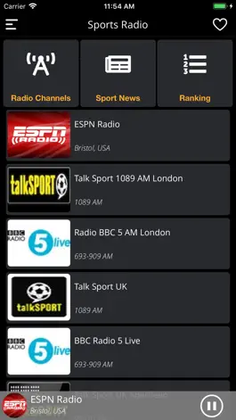 Game screenshot Sport Live Radio: Score & News hack