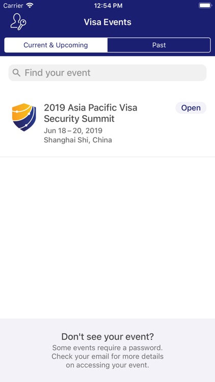 Visa Events