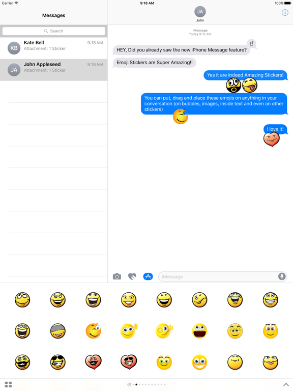 Emoji Stickers Setのおすすめ画像1