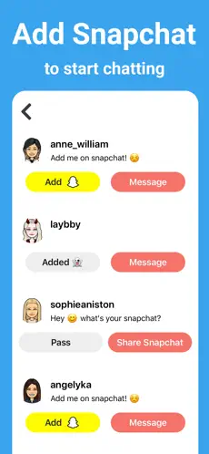 Imágen 3 Z: Make Friends on Snapchat iphone