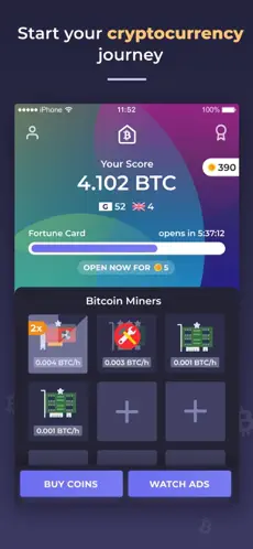 Captura de Pantalla 2 Bitcoin Miner Tycoon Game 2k20 iphone