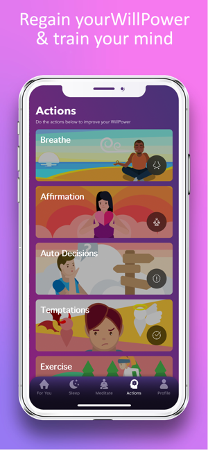 WillPower - 冥想與習慣(圖7)-速報App