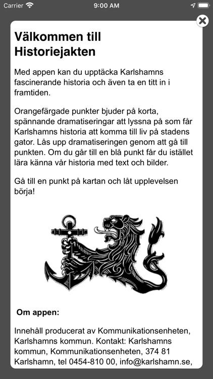 Vandra i Karlshamn