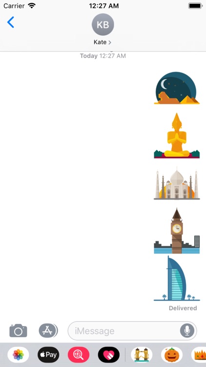 Landmarks Stickers