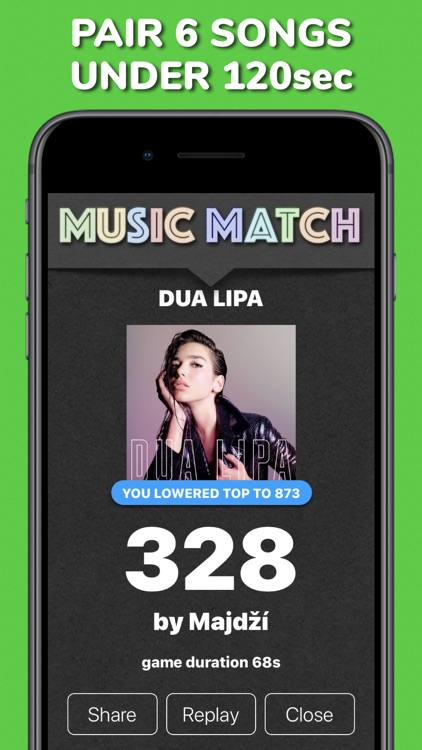 Music Match - pair songs quiz