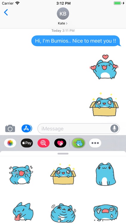 Capoo Cat Animated Sticker