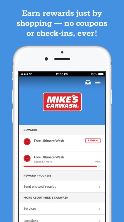 Mike's Carwash Rewards