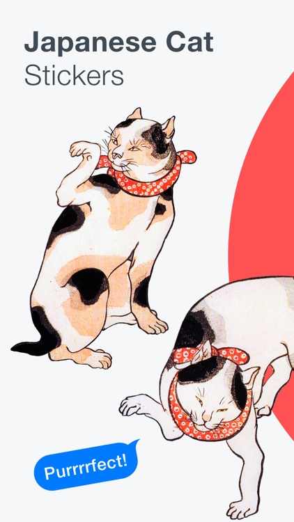 Japanese Cat Stickers