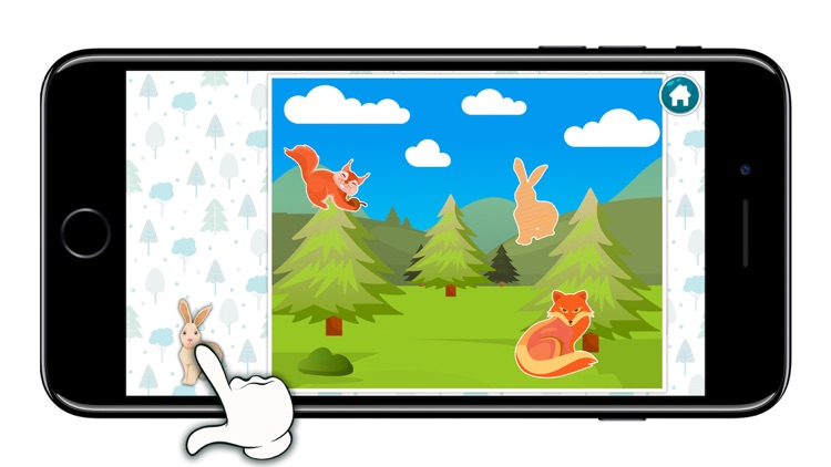 KidsDi: Forest animals puzzle screenshot-3