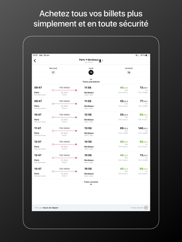 Moove - Billets de train screenshot 2