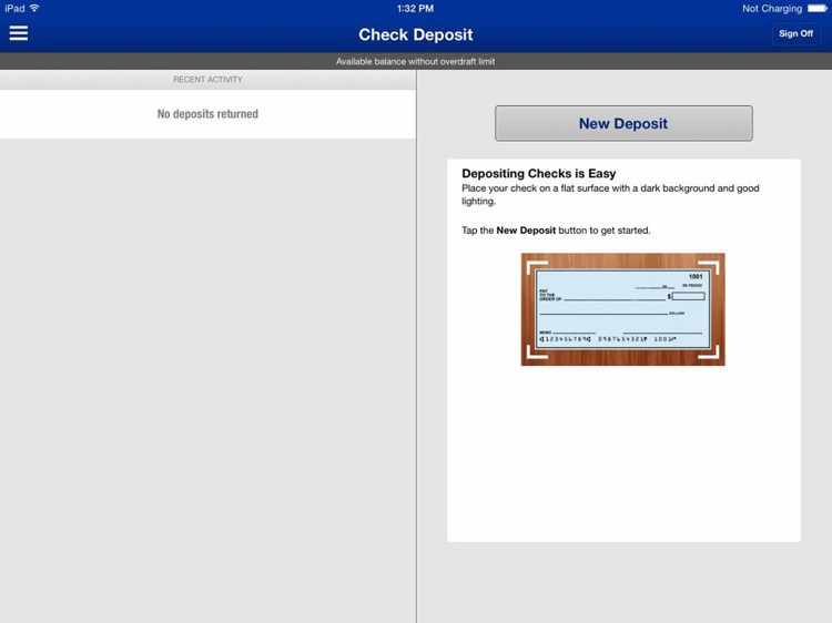 Metairie Bank Mobile for iPad