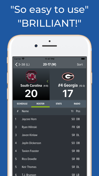 South Carolina Football App screenshot 3