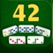 42 Dominoes (also known as Four Hand Texas or Texas 42) is a domino trick-taking game with bids and trumps like spades, pitch or bridge