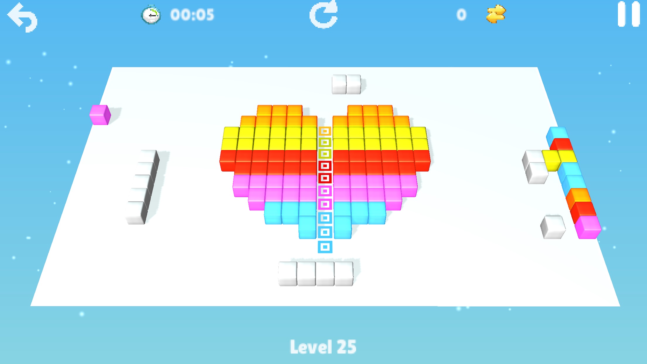 Screenshot do app Cubes : brain teaser